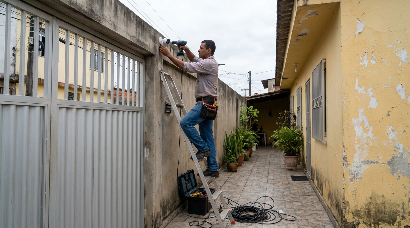 Instalacao de cameras de seguranca profissional em Jaboatão dos Guararapes‑PE