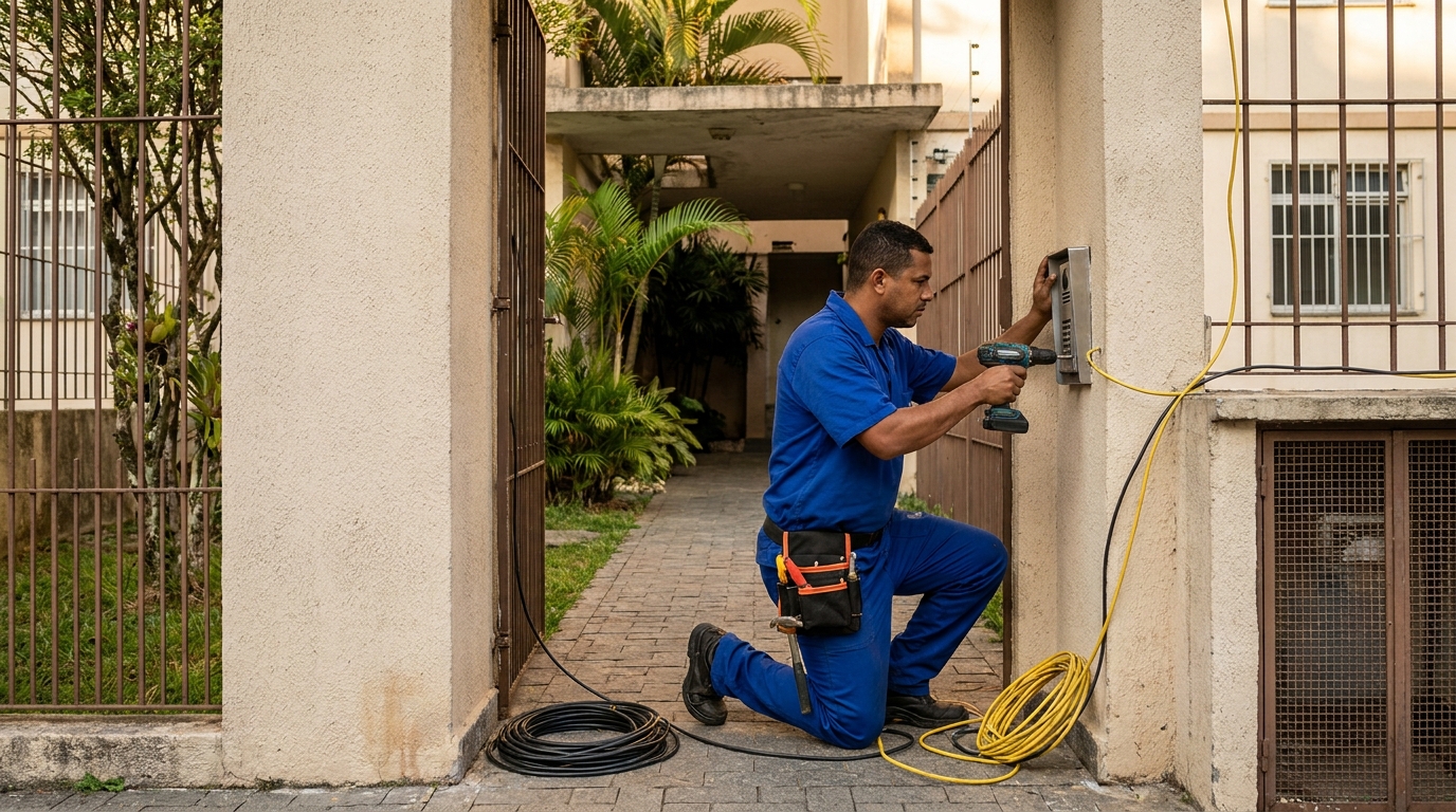 Instalacao de interfone profissional em Jaboatão dos Guararapes‑PE