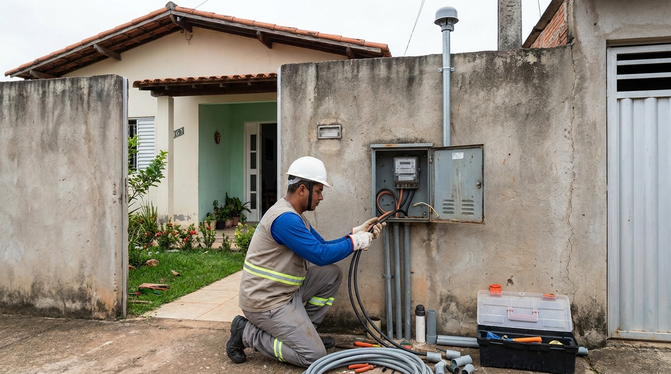 Instalacao de padrao de energia em Jaboatão dos Guararapes‑PE